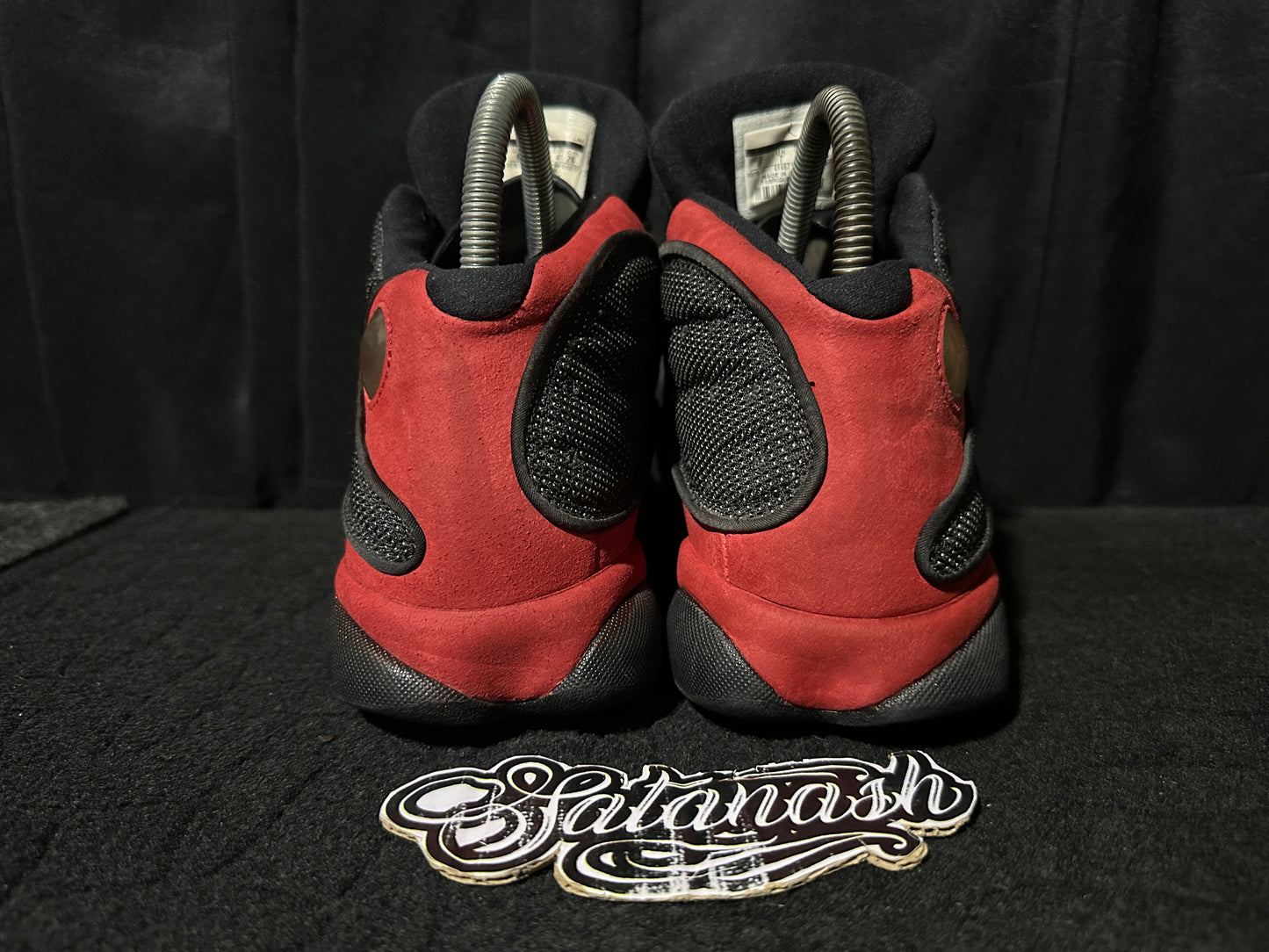 Nike Air "JORDAN 13" (BRED) "BLACK VARSITY RED WHITE" Mid
