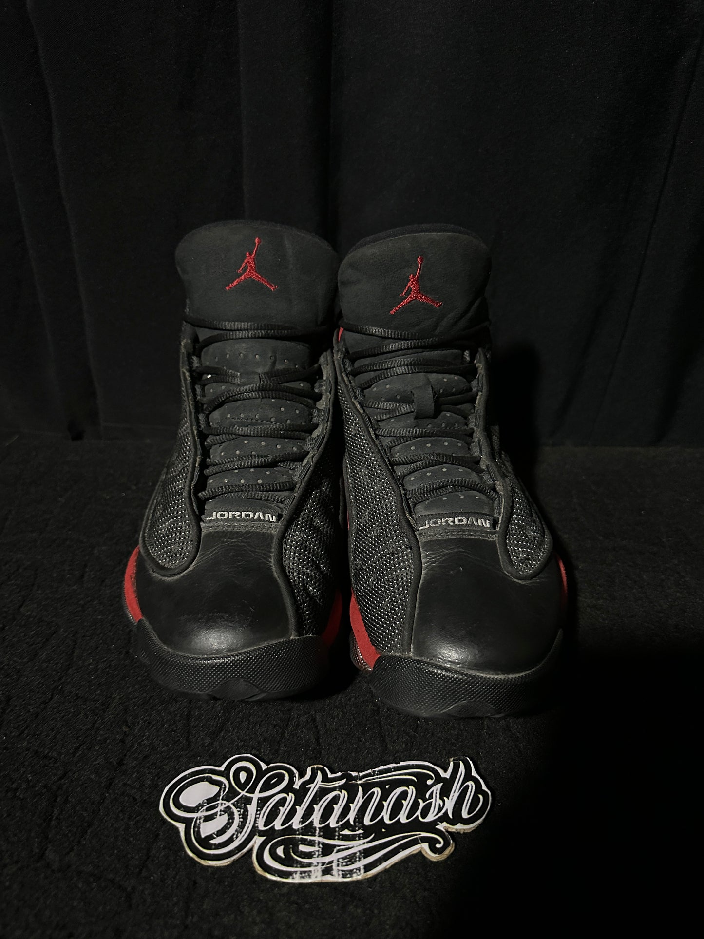 Nike Air "JORDAN 13" (BRED) "BLACK VARSITY RED WHITE" Mid