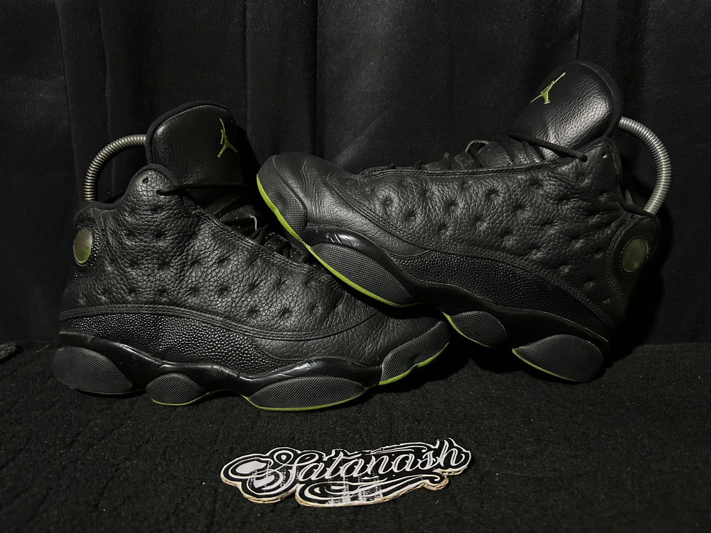 Nike Air "JORDAN 13" (RETRO) "ALTITUDE GREEN BLACK" Mid
