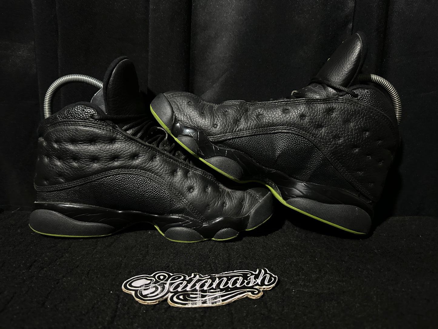 Nike Air "JORDAN 13" (RETRO) "ALTITUDE GREEN BLACK" Mid