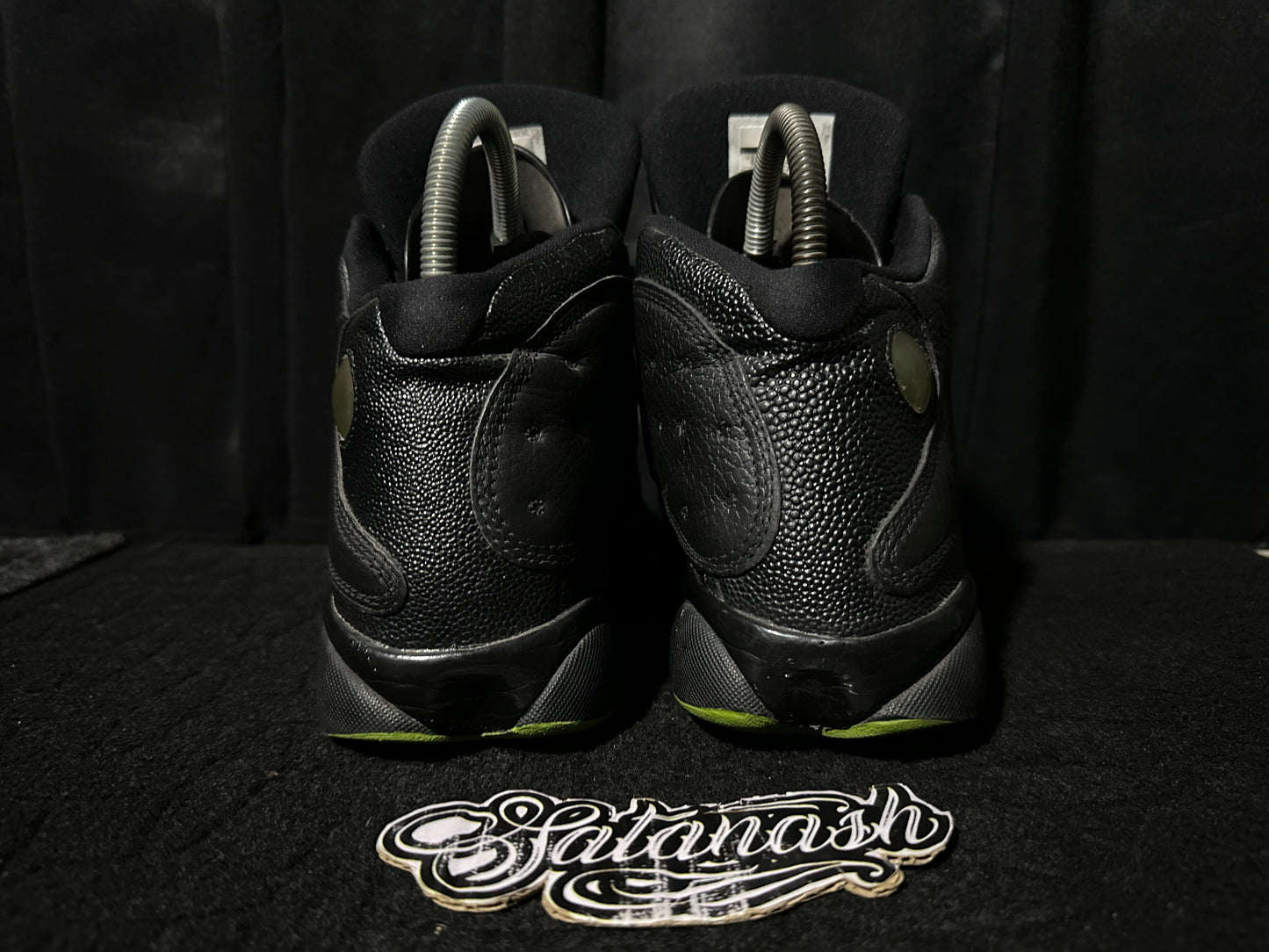 Nike Air "JORDAN 13" (RETRO) "ALTITUDE GREEN BLACK" Mid