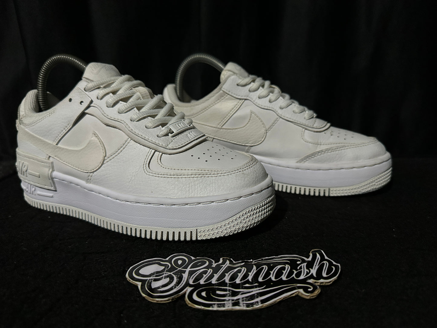 Nike Classic "AIR FORCE 1" (SHADOW) "TRUE WHITE" Low