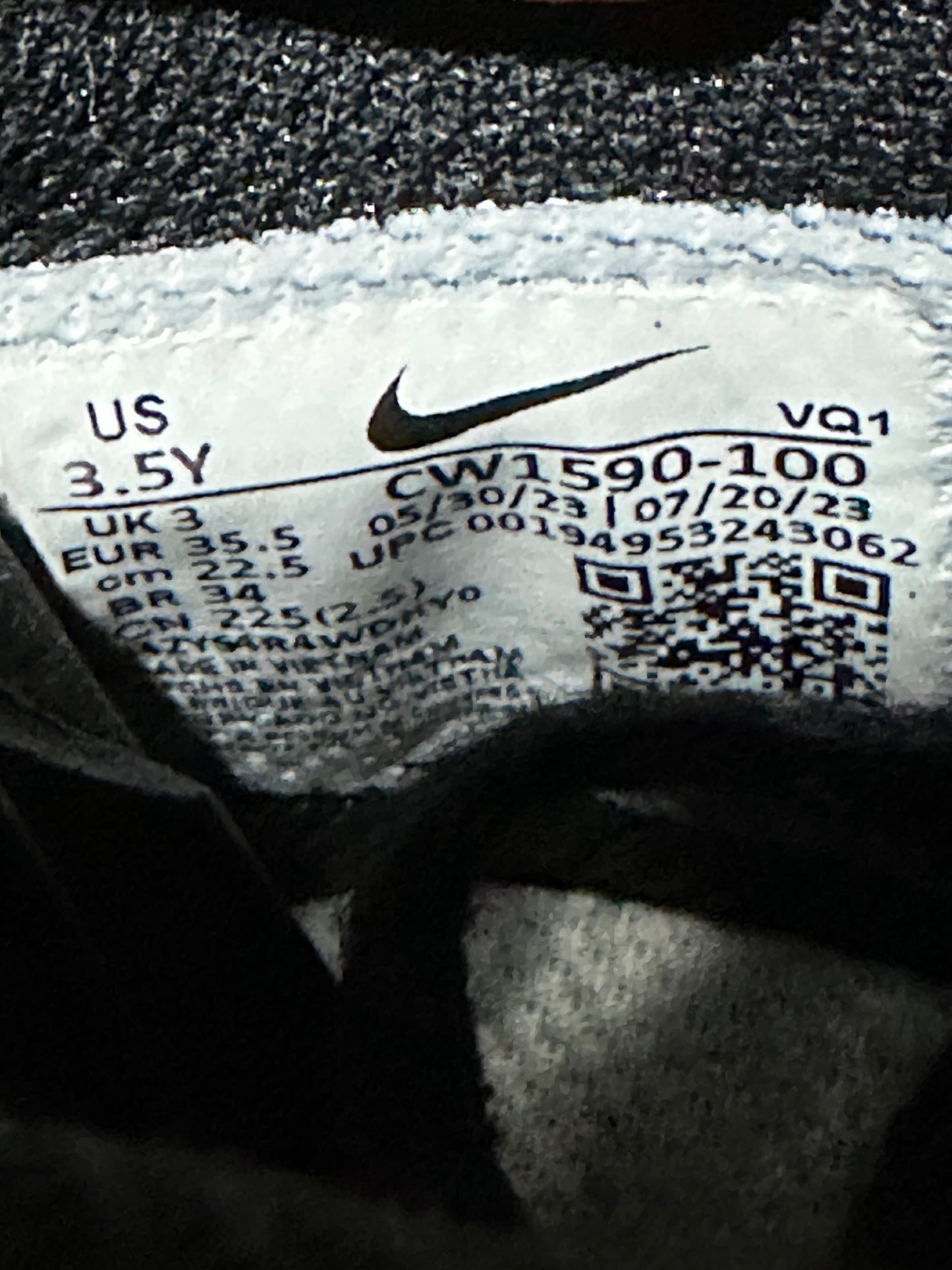Nike Classic "DUNK" (PANDA) "BLACK WHITE" Low