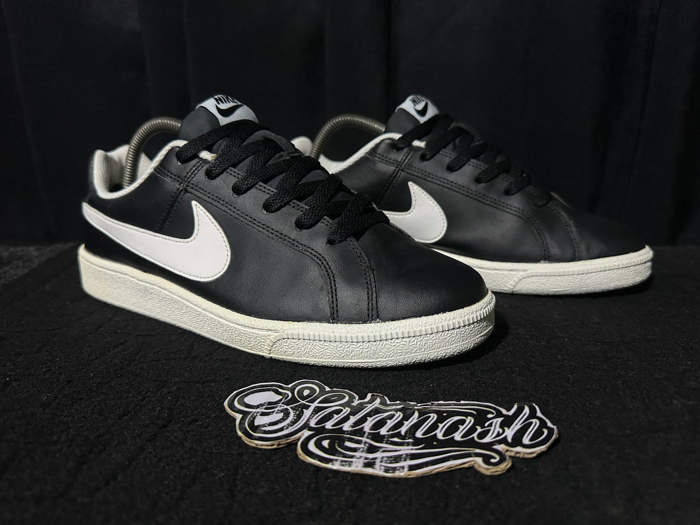 Nike Classic "COURT ROYALE" (BLACK WHITE) Low