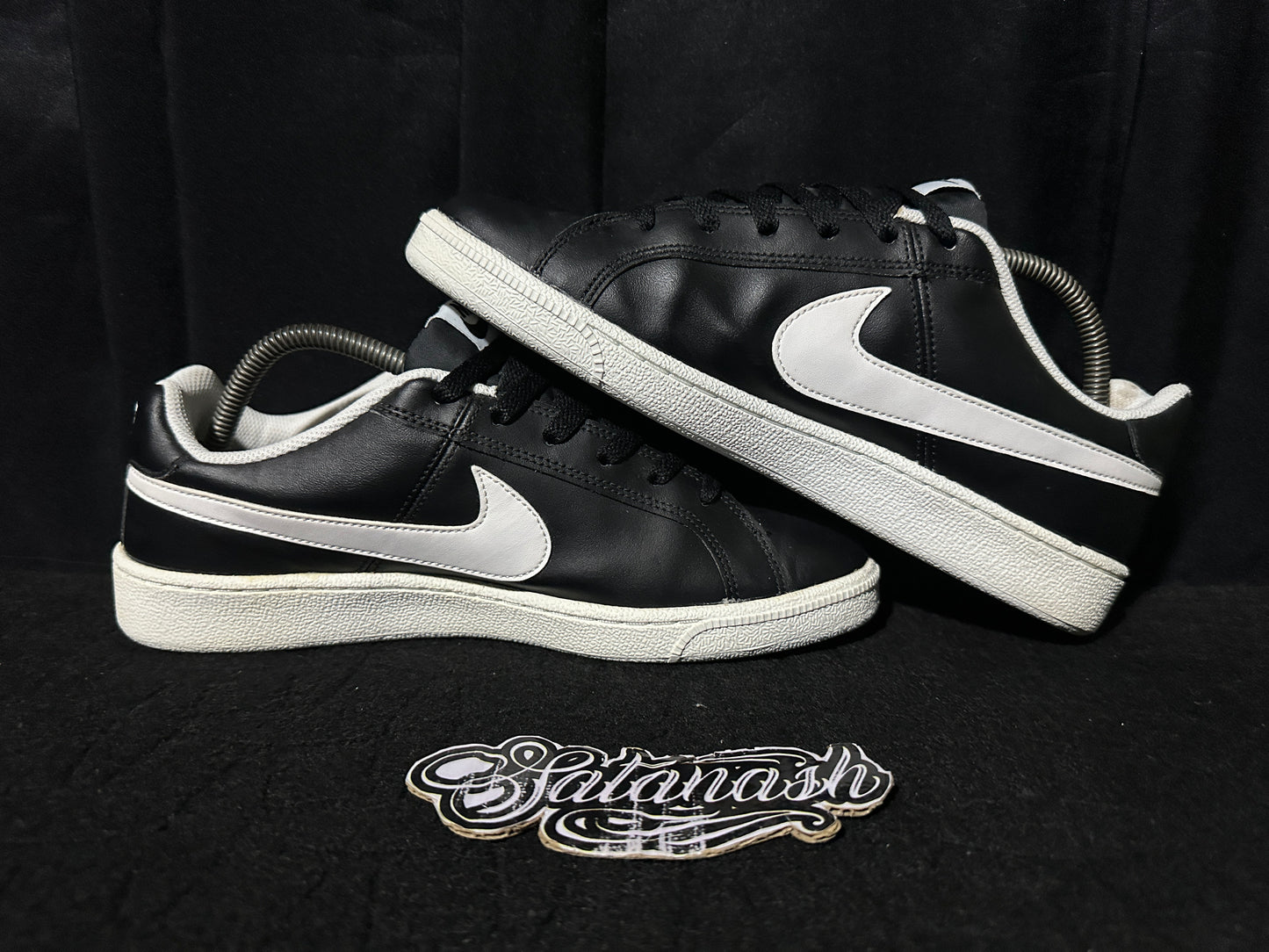 Nike Classic "COURT ROYALE" (BLACK WHITE) Low