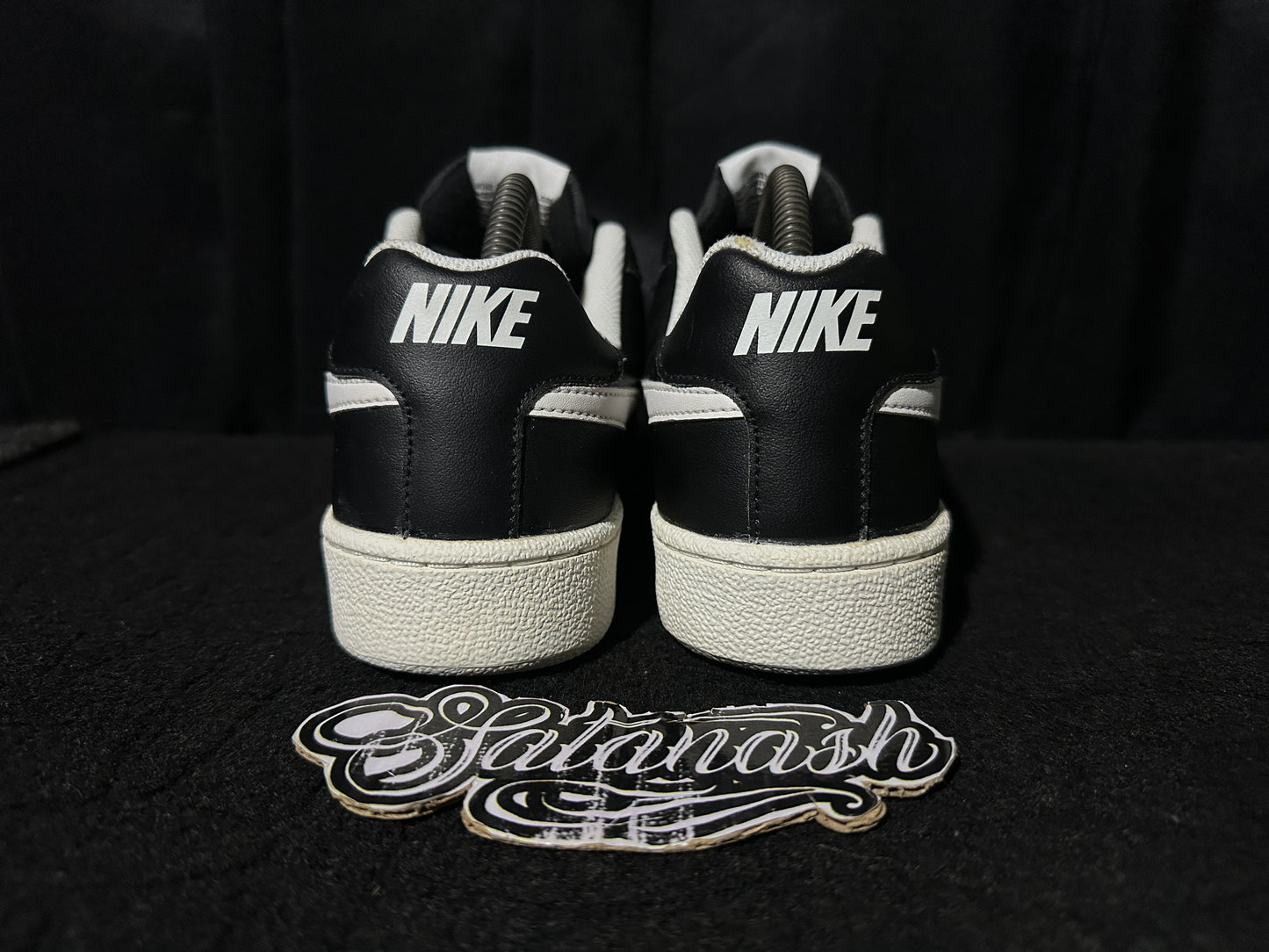 Nike Classic "COURT ROYALE" (BLACK WHITE) Low