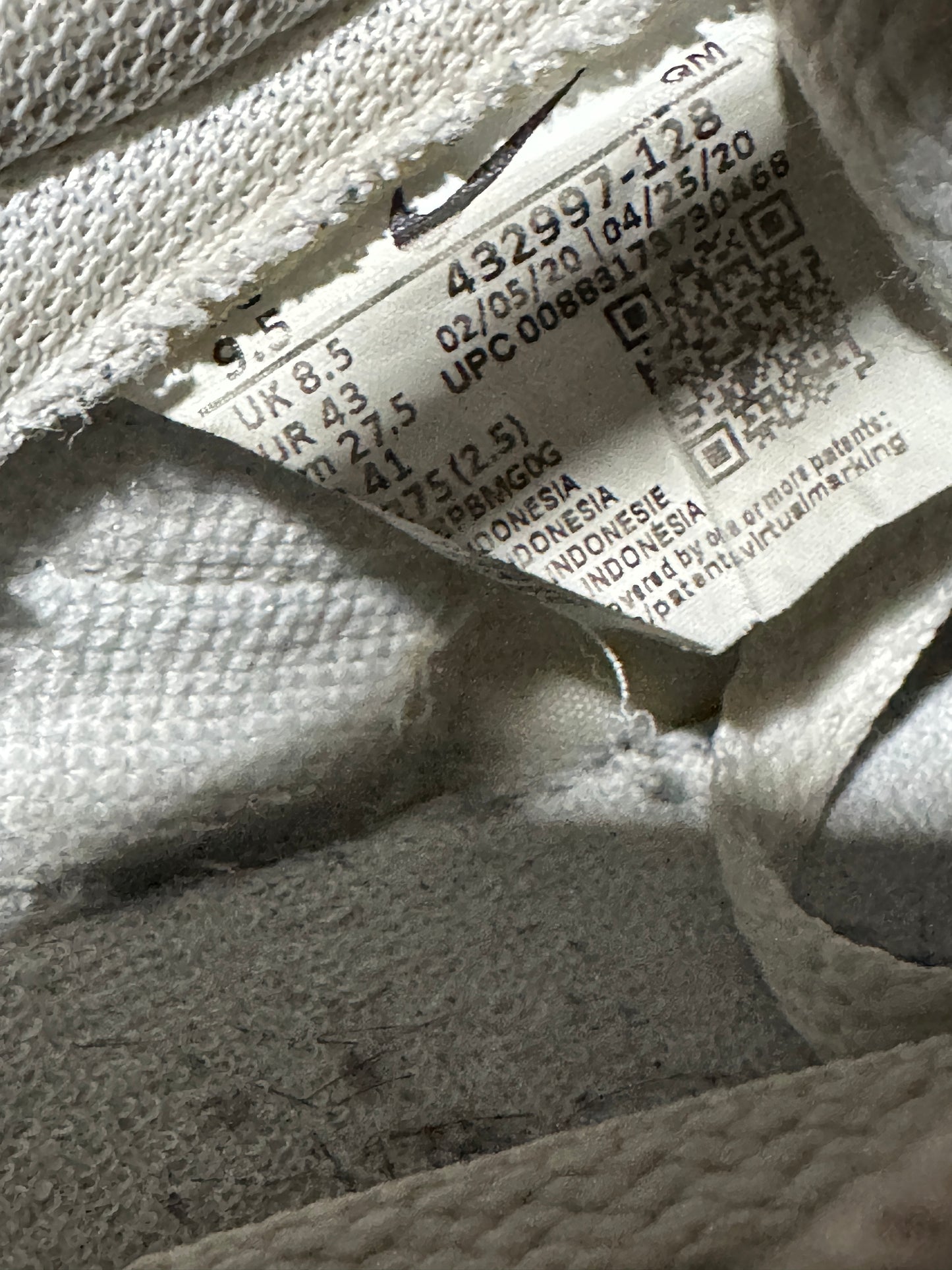 Nike Classic "KILLSHOT II" (BEIGE LIGHT GREY GUM) Low