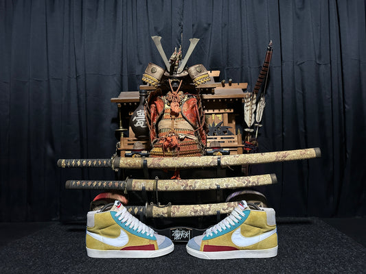 Nike Classic "BLAZER 77" (MULTI SUEDE) "MULTICOLOR WHITE" Mid Rare