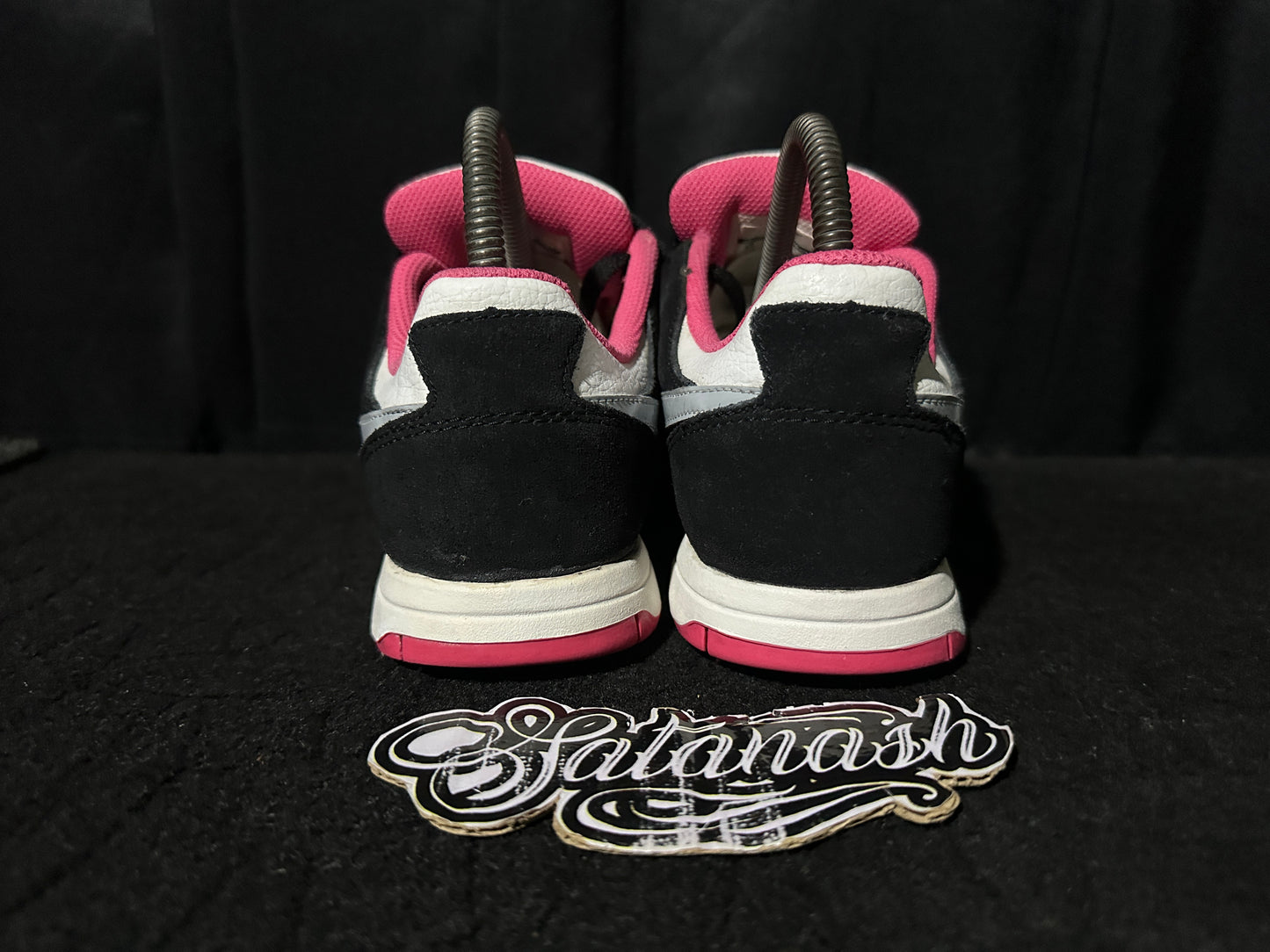 Nike Classic "MOGAN 2" (WHITE BLACK GREY PINK) SkateBoarding Low Rare