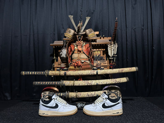 Nike Classic "AIR FORCE 1" (07 LX) "COMMAND FORCE" (WHITE BLACK BROWN GUM) Low