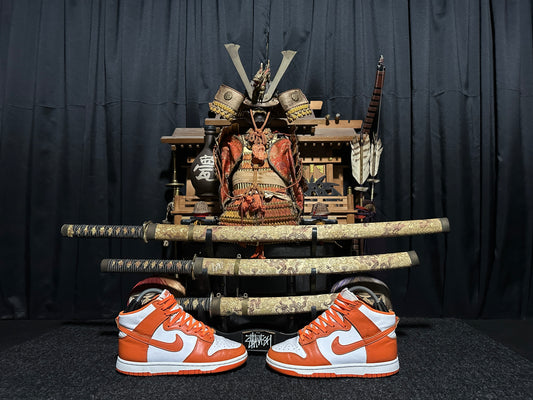 Nike Classic "DUNK" (HIGH SYRACUSE) "ORANGE BLAZE WHITE" 2021 Mid