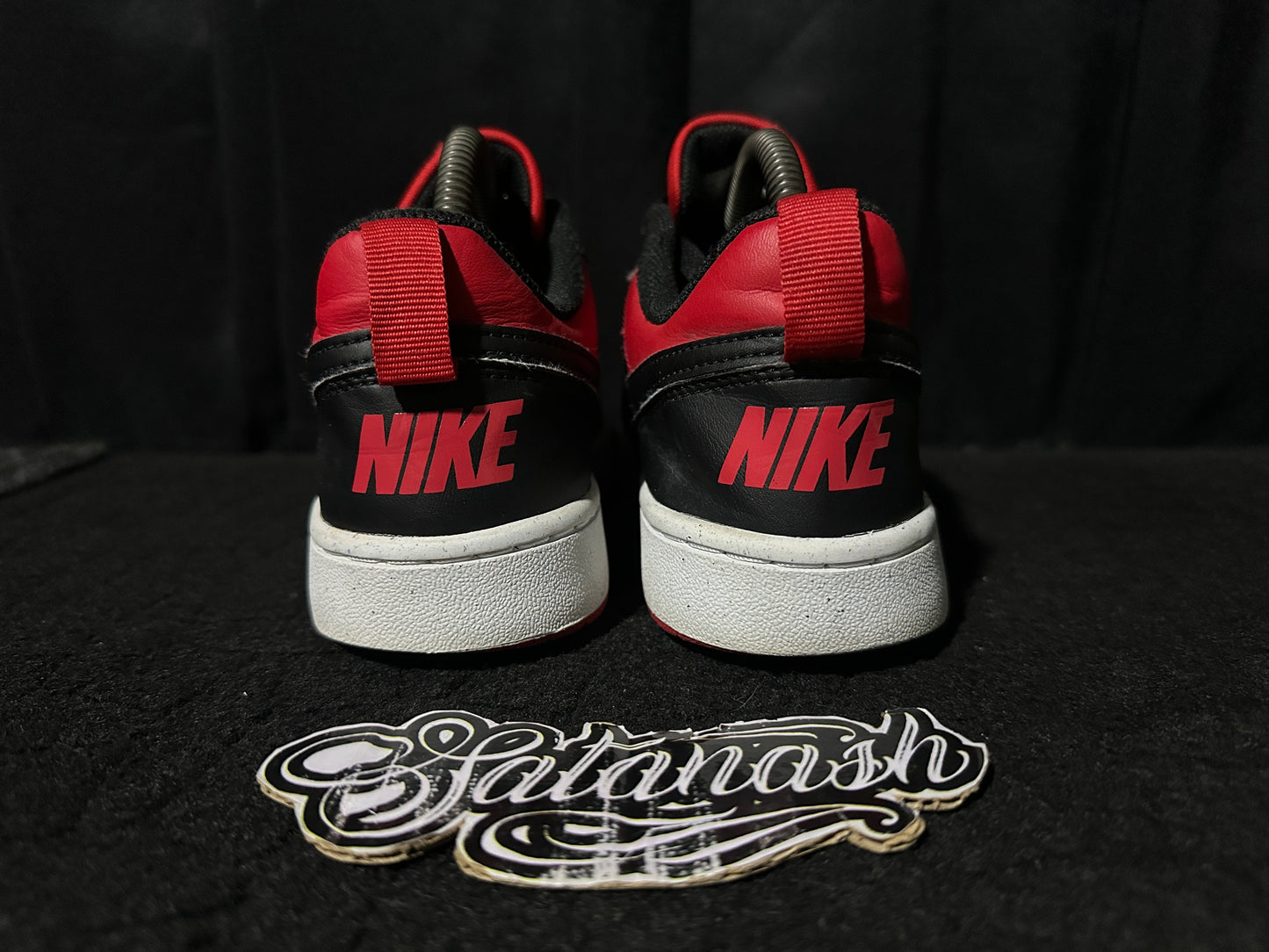 Nike Classic "COURT BORROUGH" (BRED) "BLACK RED WHITE" Low