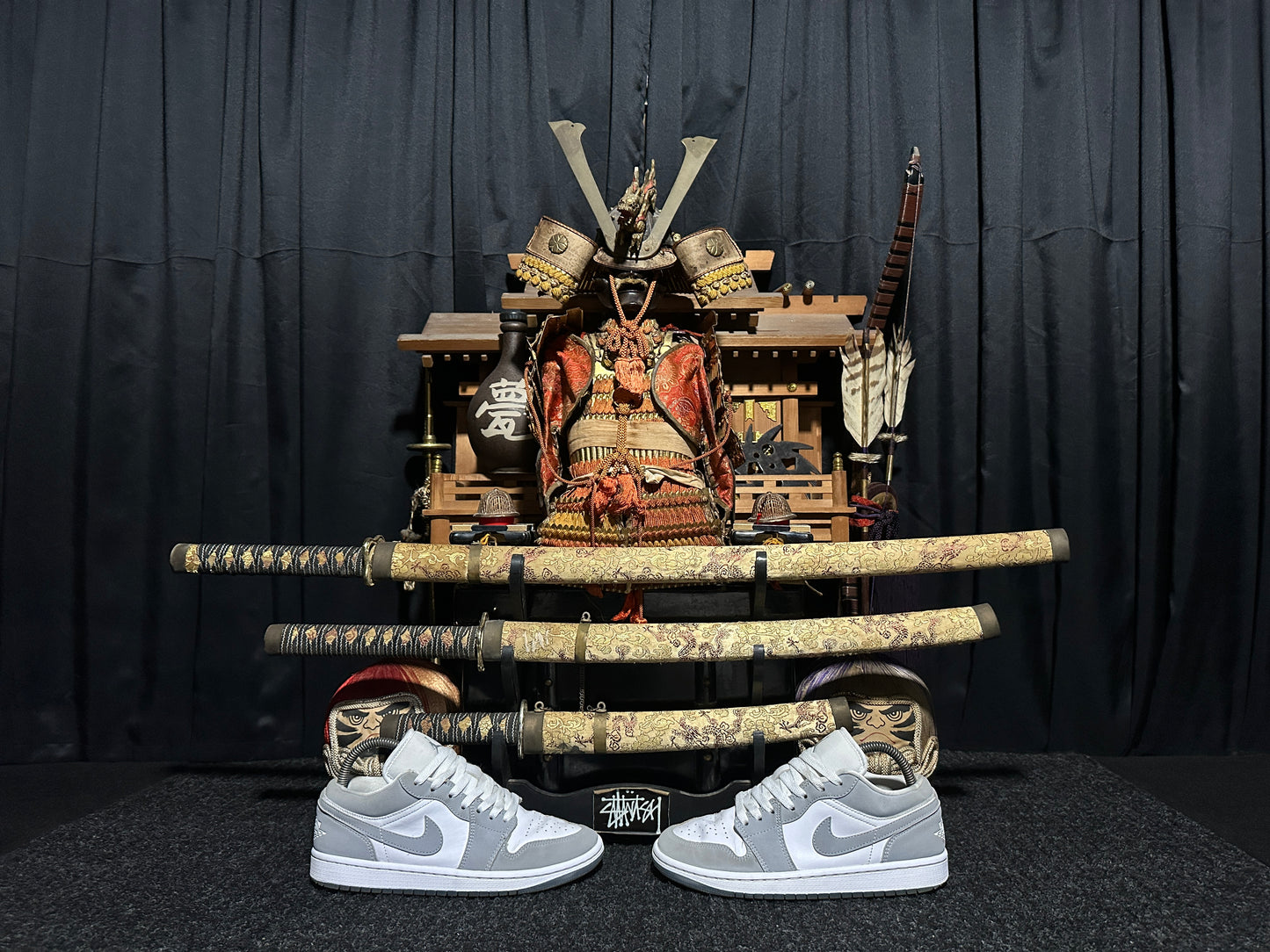 Nike Air "JORDAN 1" (WOLF GREY WHITE) Low