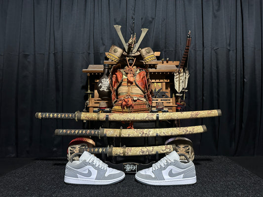 Nike Air "JORDAN 1" (WOLF GREY WHITE) Low