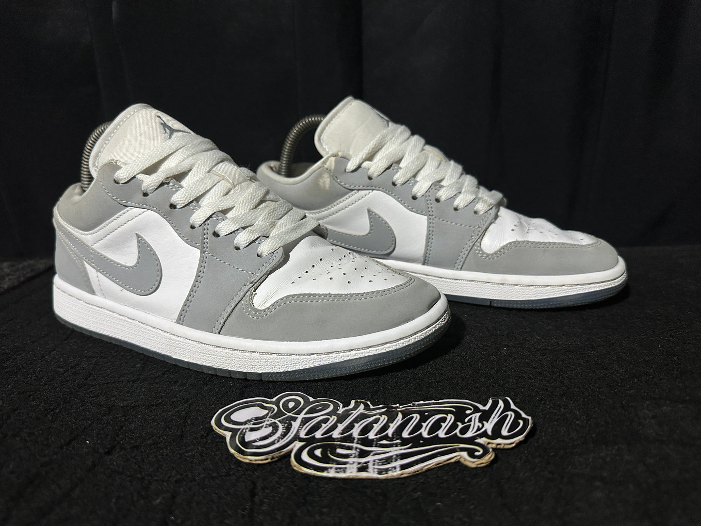 Nike Air "JORDAN 1" (WOLF GREY WHITE) Low