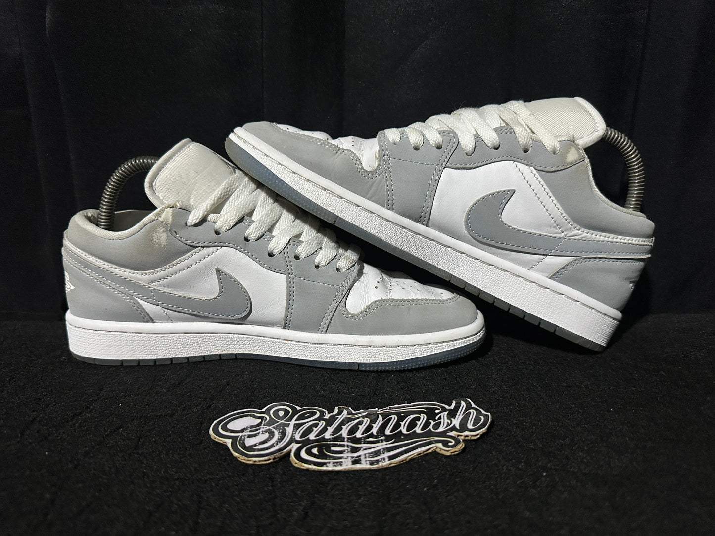 Nike Air "JORDAN 1" (WOLF GREY WHITE) Low