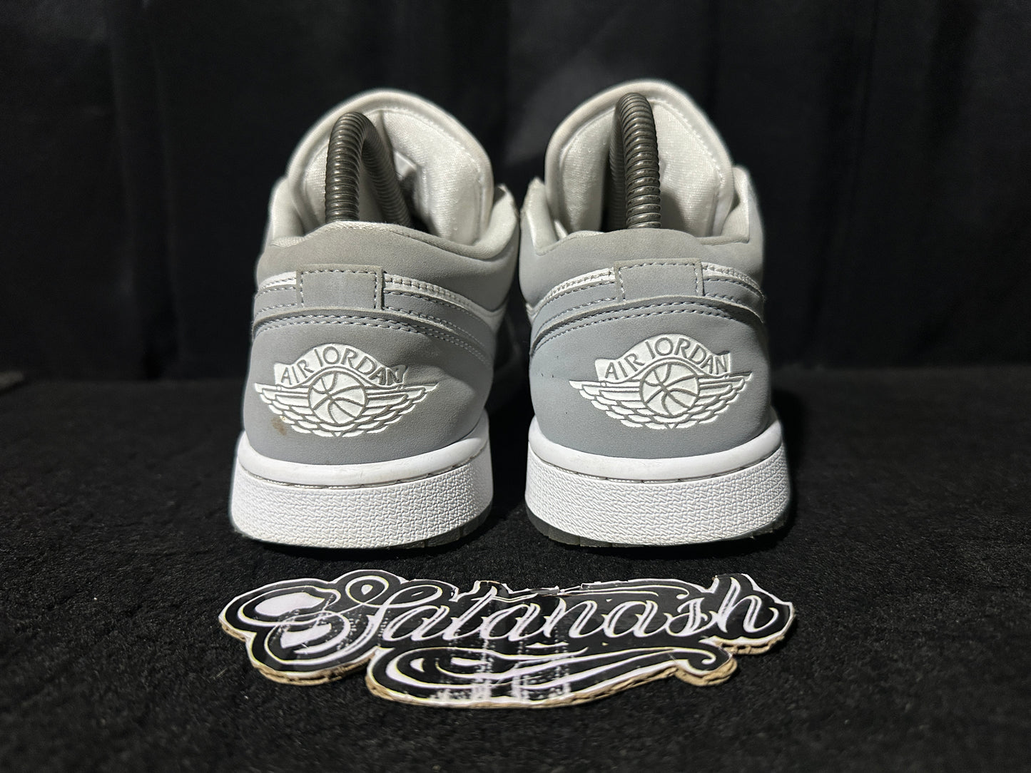 Nike Air "JORDAN 1" (WOLF GREY WHITE) Low
