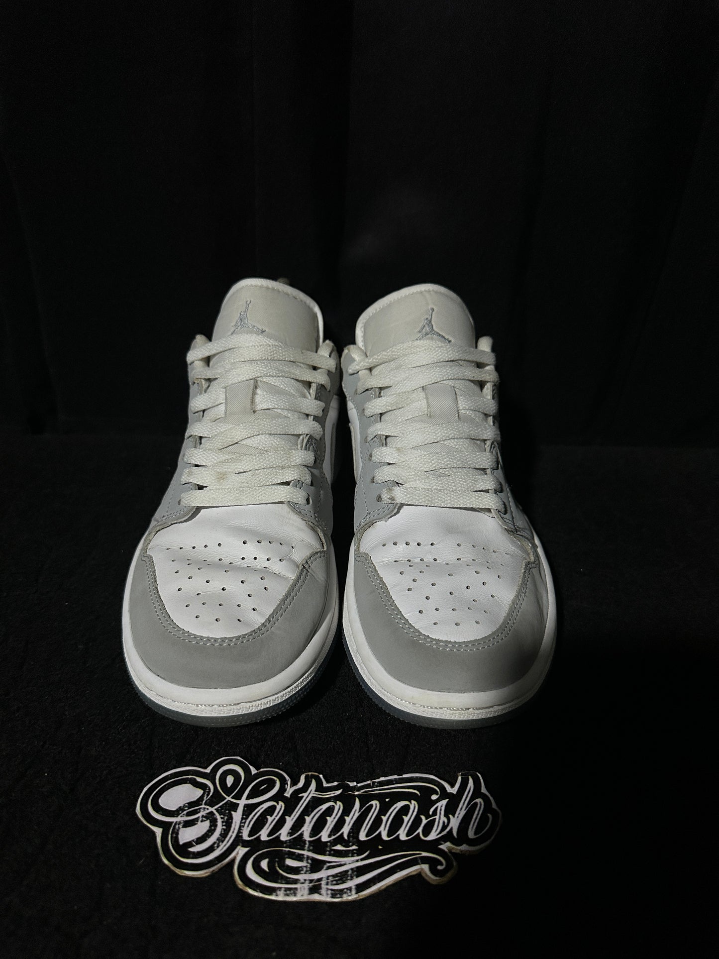 Nike Air "JORDAN 1" (WOLF GREY WHITE) Low