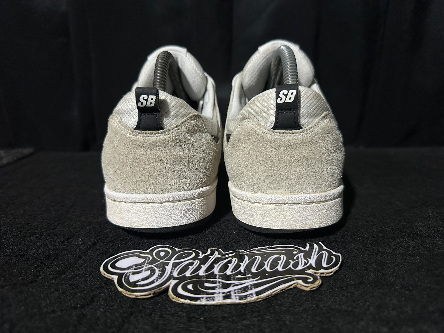 Nike Classic "ALLEYOP" (WHITE BEIGE BLACK) SkateBoarding Low
