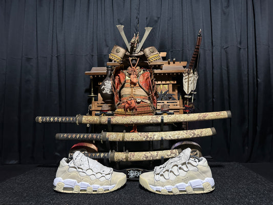 Nike Air "MORE MONEY" (PHANTOM SNAKE SKIN) "BEIGE WHITE" Low Rare