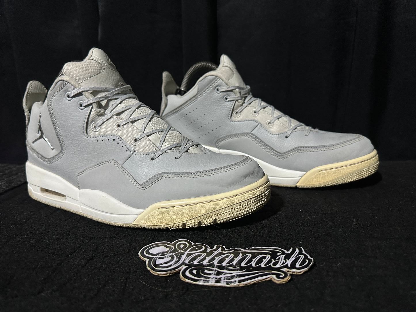 Nike Classic "COURTSIDE 23" (COOL GREY FOG METALLIC SILVER WHITE) Low