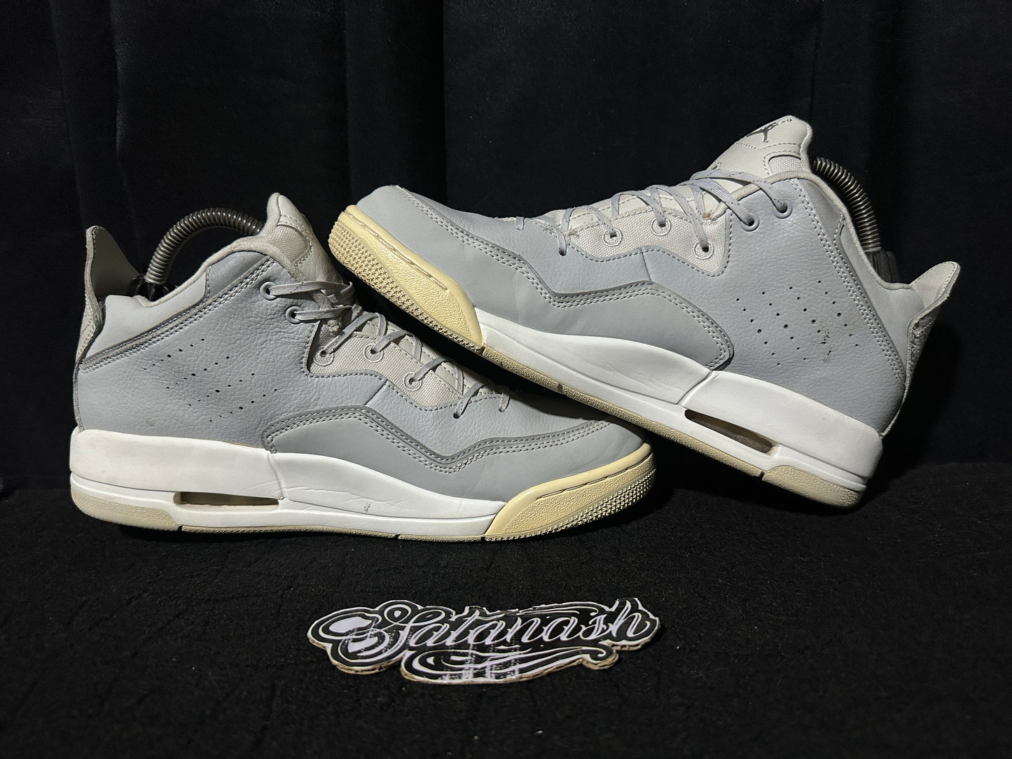 Nike Classic "COURTSIDE 23" (COOL GREY FOG METALLIC SILVER WHITE) Low
