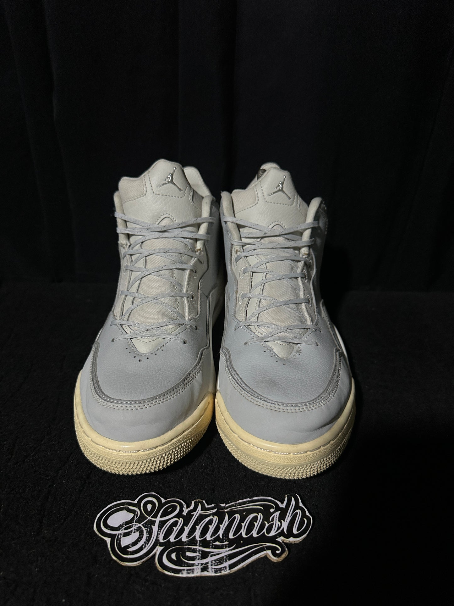 Nike Classic "COURTSIDE 23" (COOL GREY FOG METALLIC SILVER WHITE) Low