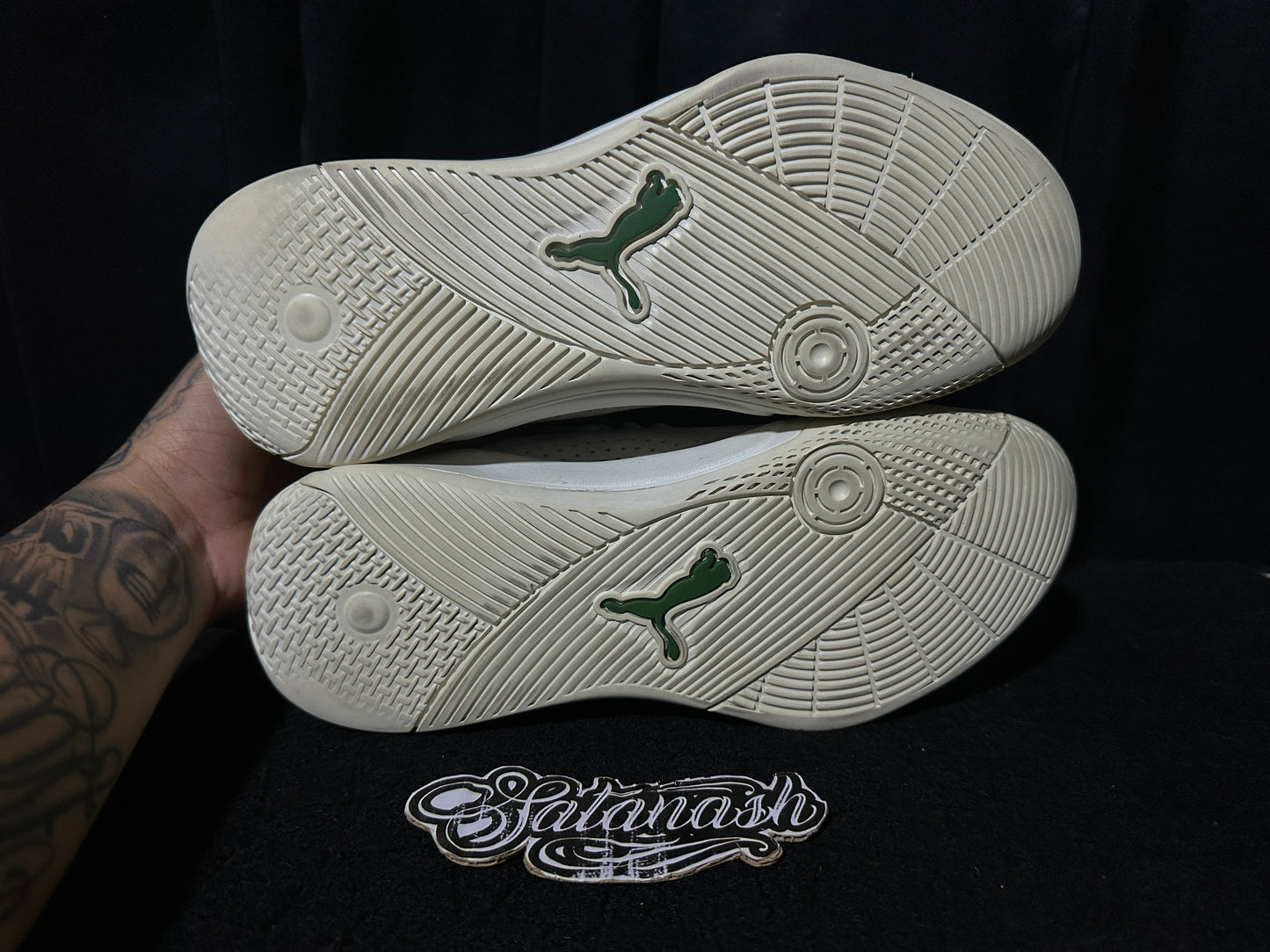 Puma "SKY MODERN" (WHITE AMAZON GREEN) BasketBall High