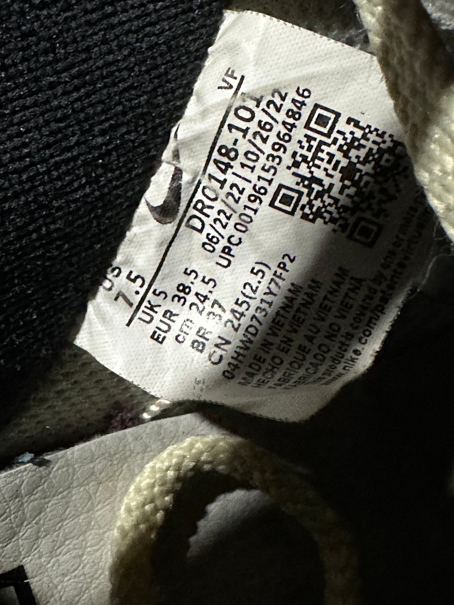 Nike Classic "AIR FORCE 1" (07 LX) "COMMAND FORCE" (WHITE BLACK BROWN GUM) Low