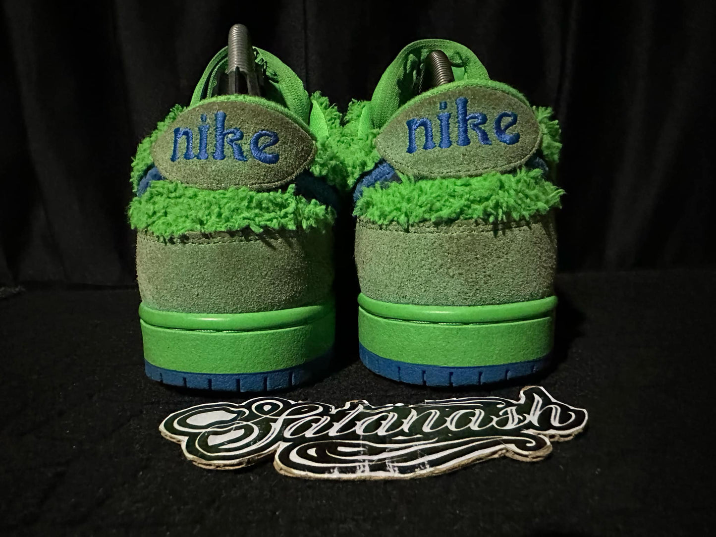 Nike Classic "DUNK" (GREATFUL DEAD) "BEARS" (GREEN SPARK SOAR) SkateBoarding Low